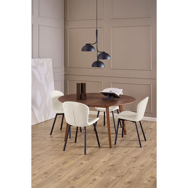 Roxby spisebord 140x140cm natur.