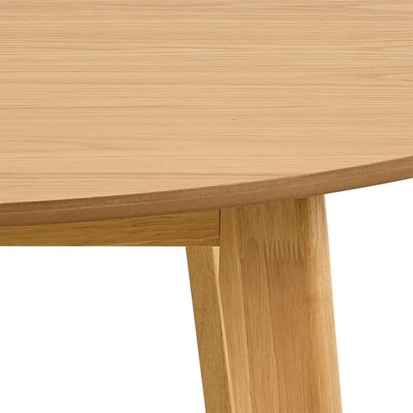 Roxby spisebord 120x120cm natur.