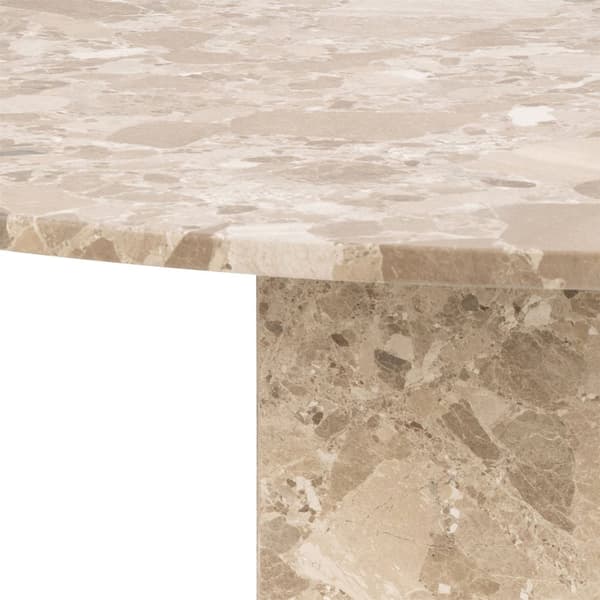 Naxos matbord 130x130cm brun.
