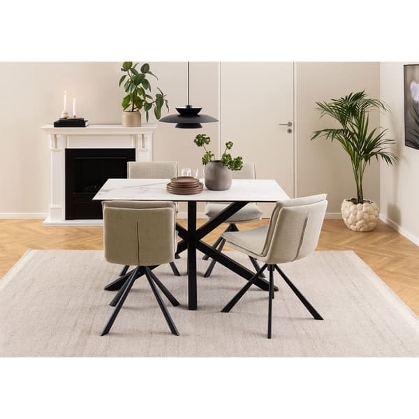 Heaven matbord 80x135cm vit.