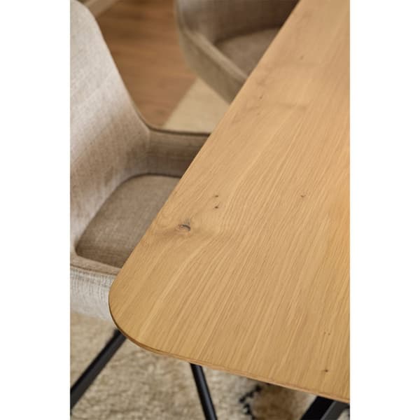 Irwine matbord 100x200cm natur.