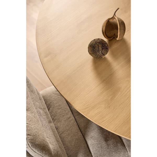 Cadiz matbord 120x120cm natur.