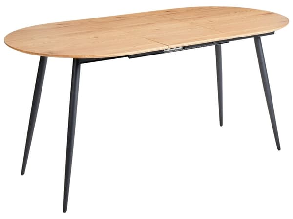 Spisestue Lysebrun MDF-topp Metallben Moderne Industriell Stil
