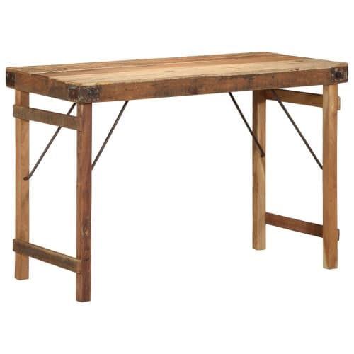Matbord 110x55x76 cm Massivt Återvunnet Trä