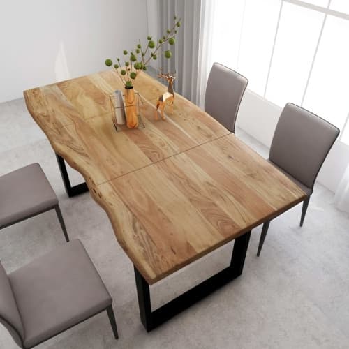 Matbord 180x90x76 cm massivt akaciaträ