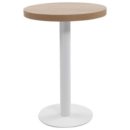 Bistrobord ljusbrun 60 cm MDF