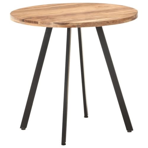 Matbord 80 cm massivt akaciaträ