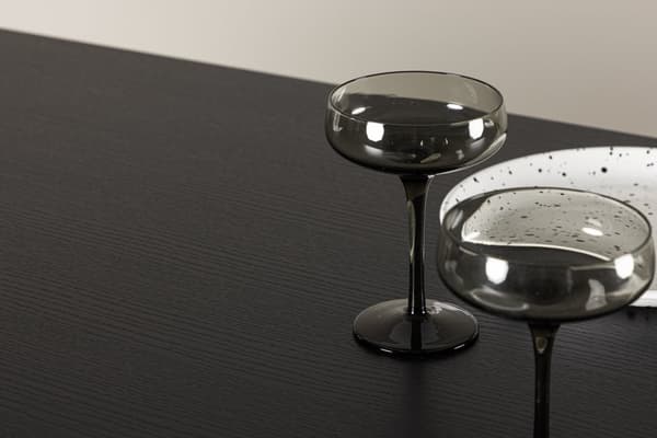 Spisebord, Olivia, 210x100 cm, Sort
