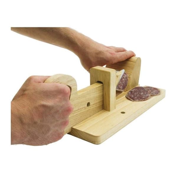Köttskärare av trä 28,5 x 17 x 11,8 cm