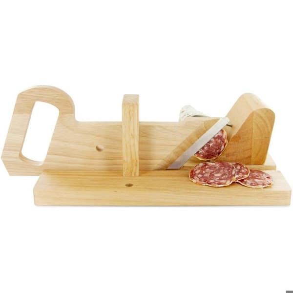 Köttskärare av trä 28,5 x 17 x 11,8 cm