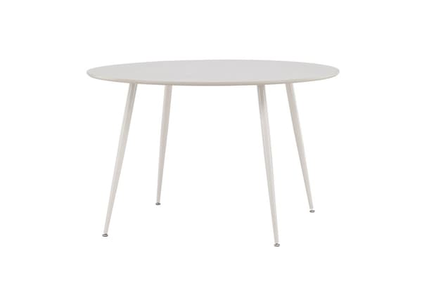 Matbord, Plaza, ⌀120 cm, Beige