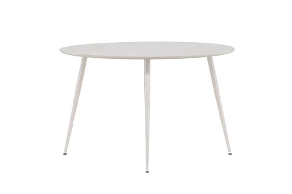 Matbord, Plaza, ⌀120 cm, Beige