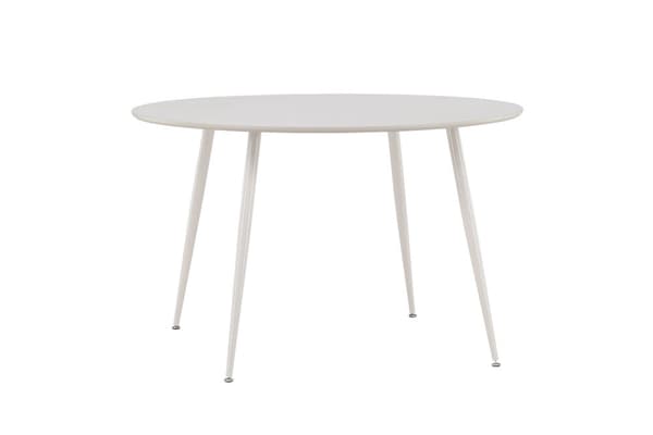 Matbord, Plaza, ⌀120 cm, Beige