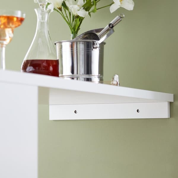 Barbord, FWT101-W, 110x45x106 cm, Hvid