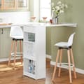Miniatyrbillede 2 af 5: Barbord, FWT101-W, 110x45x106 cm, Hvid