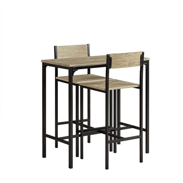 Baaripöytäsetti, OGT03-N, 89x45x87 cm, Ruskea
