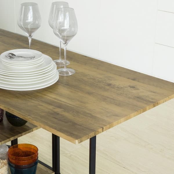 Spisebord, FWT62-N, 180x60x77 cm, Hvid