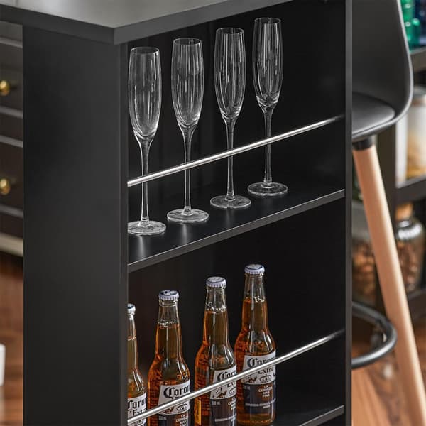 Køkkenbord, FWT17-SCH, 57x107x112 cm, Brun