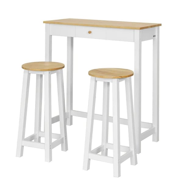 Barbordssæt, FWT50-WN, 40x107x95 cm, Træ