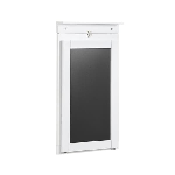 Seinään Kiinnitettävä Pöytä, FWT20-W, 75x50x76 cm, Valkoinen
