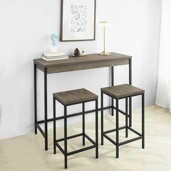 Barbordssæt, OGT30-N, 121x46x97 cm, Brun