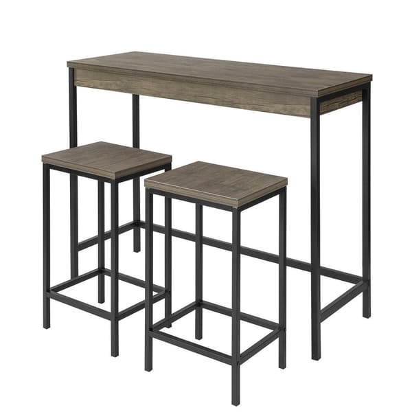 Barbordssæt, OGT30-N, 121x46x97 cm, Brun