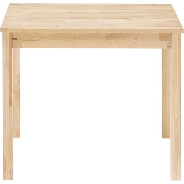 Robas Lund Matbord Hjärta av oljad massiv bok, 70 x 70 x 76 cm