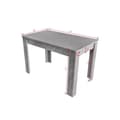 Miniatyrbild 6 av 6: Matbord, robust matbord, fyrbent matbord, betongutseende
