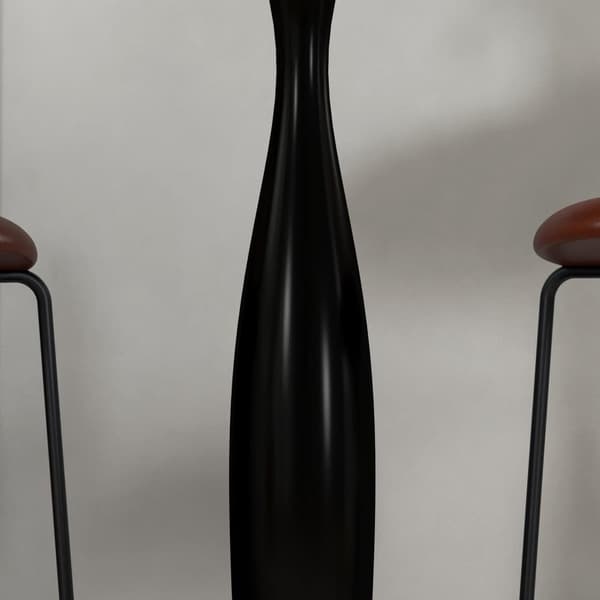 Spisebord, Ø70 x 74 cm, Sort