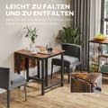 Miniatyrbild 4 av 9: Utbyggbar Matbord, 118x70x76.5 cm, Brun
