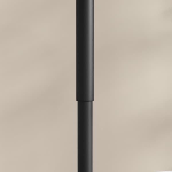 Barbord, Ø60 x 68-93,5 cm, Svart