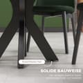 Miniatyrbild 6 av 9: Barbord, 60x60x102 cm, Silver