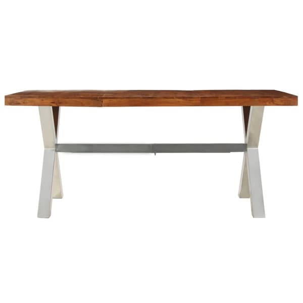 Matbord massivt trä 180x90x76 cm