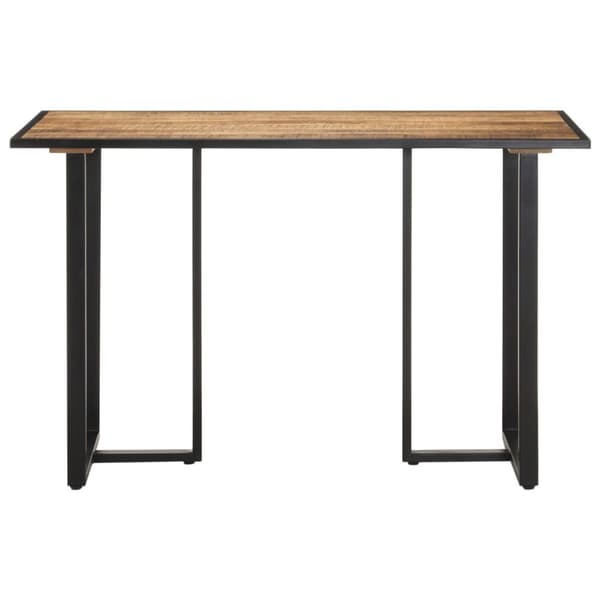 Matbord 120 cm grovt mangoträ