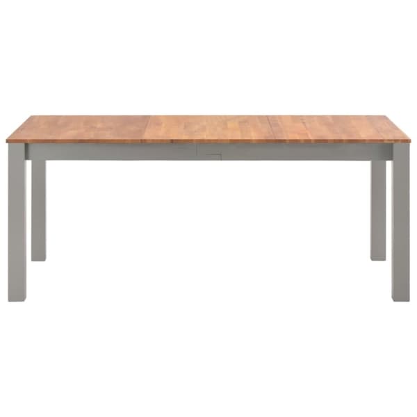 Matbord 180x90x74 cm massivt ekträ