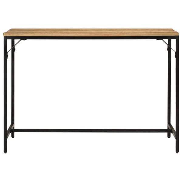 Matbord 110x55x75 cm massivt grovt mangoträ