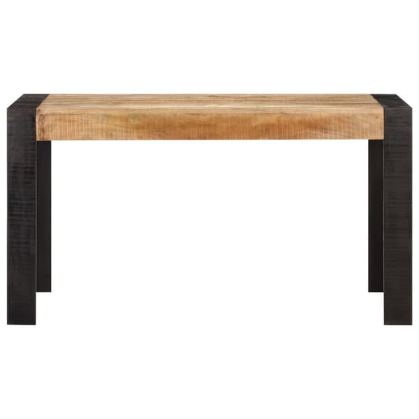 Matbord 140x70x76 cm massivt grovt mangoträ