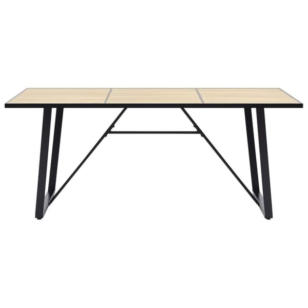 Matbord ek 200x100x75 cm MDF