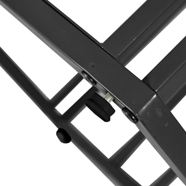 Moderne sekskantet marmor spisebord med sort metalbund, stilfuldt design, til spisestue og stue
