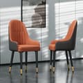 Miniatyrbild 2 av 2: Matbord, Fyrkantig Design, Marmor Finish, Grid Chair-OR-2pcs