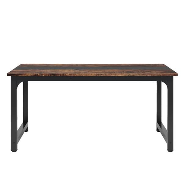 Modern matbord, 31,5" x 63", Rymligt och Hållbart,Choklad