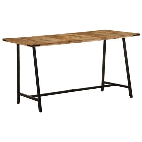 Matbord 140x70x75 cm massivt mangoträ