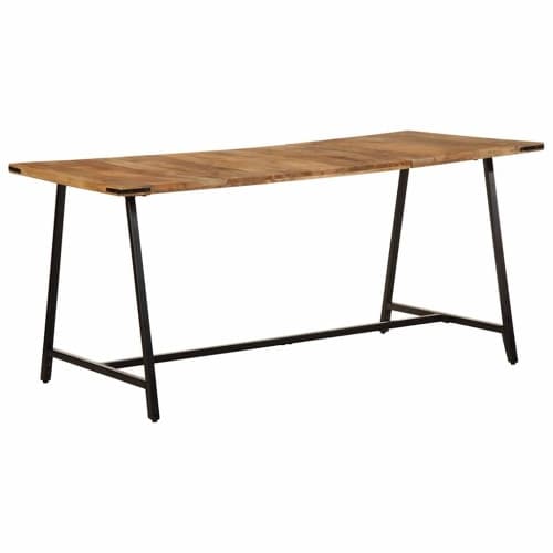 Matbord 160x80x75 cm massivt mangoträ