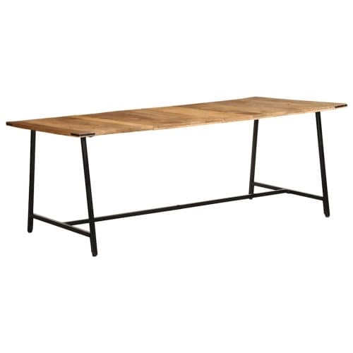 Matbord 200x100x75 cm massivt mangoträd