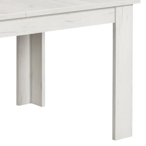 Matbord, Home, 160x90 cm, Vit