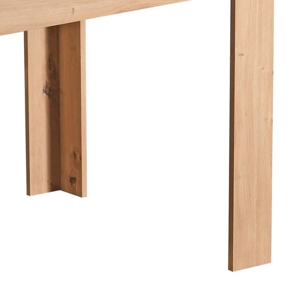 Matsalsbord, 135x80 cm, Svart och Ek