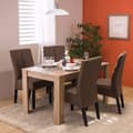 Miniatyrbillede 3 af 11: Spisebord, 135x80 cm, Eg Hvid Brun