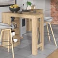Miniatyrbillede 2 af 9: Barbord, Home, 120x50 cm, Eg