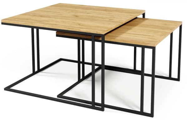 Ibie soffbord naturfärgad ek