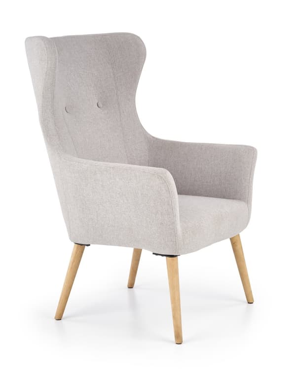 Montagnieu Fåtölj Beige, Grå, Ljusgrå, Gul, Blå - Ljusgrå